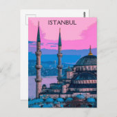 Istanbul Turkije Hagia Sophia Architectuur Briefkaart (Voorkant / Achterkant)