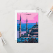 Istanbul Turkije Hagia Sophia Architectuur Kaart (Voorkant / Achterkant in situ)