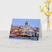 Istanbul, Turkije Kaart (Gele Bloem)