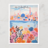Istanbul Turkije Kunst Reizen Briefkaart (Voorkant)