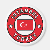 Istanbul Turkije Magneet (Voorkant)