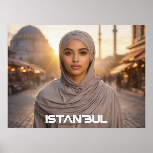 ISTANBUL - TURKIJE POSTER (Voorkant)