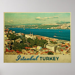 Istanbul Turkije Poster