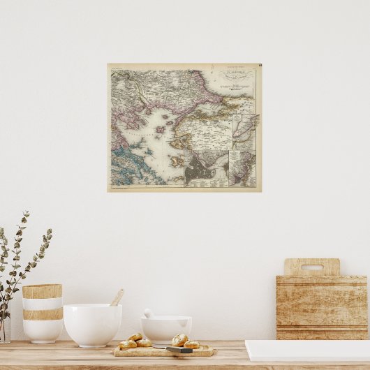 Istanbul, Turkije Poster (Keuken)