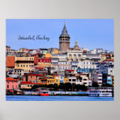 Istanbul, Turkije Poster (Voorkant)