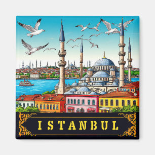 🧲 Istanbul Turkije Reisherinnering Van Vakantie Magneet