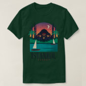 Istanbul Turkije reist op reis naar het Ottomaanse T-shirt (Design voorkant)