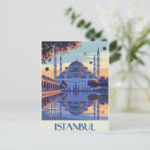 Istanbul, Turkije reizen Briefkaart (Staand voorkant)