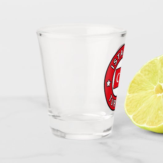 Istanbul Turkije Shot Glas (Links)