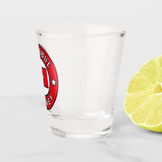 Istanbul Turkije Shot Glas (Rechts)