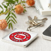 Istanbul Turkije Sleutelhanger (Zijkant)