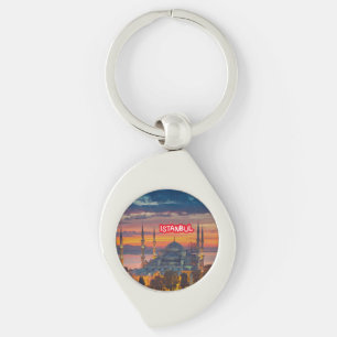 Istanbul Turkije Souvenir Sleutelhanger