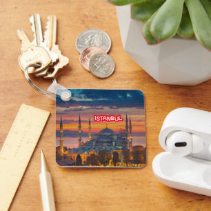 Istanbul Turkije Souvenir Sleutelhanger