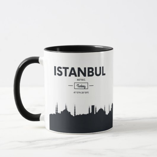 Istanbul, Turkije | Stadscoördinaten Mok (Links)