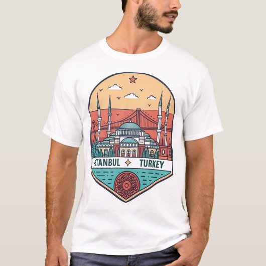 ISTANBUL, TURKIJE T-SHIRT (Voorkant)