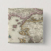 Istanbul, Turkije Vierkante Button 5,1 Cm (Voorkant)