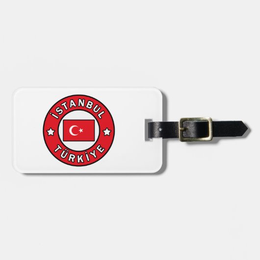 İstanbul Türkiye Bagagelabel (Voorkant horizontaal)
