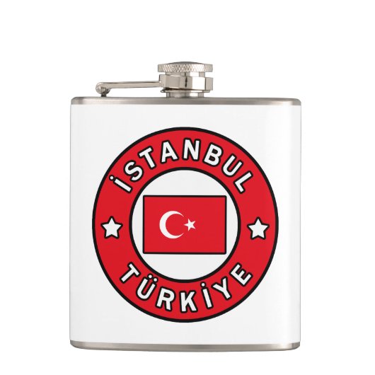 İstanbul Türkiye Heupfles (Voorkant)