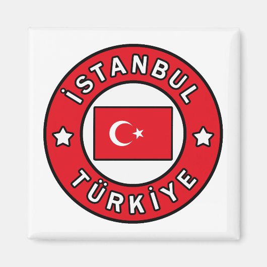 İstanbul Türkiye Magneet (Voorkant)