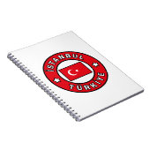 İstanbul Türkiye Notitieboek (Rechterzijde)