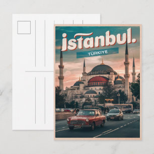 Istanbul turkiye reis herinneringen cadeaus briefkaart