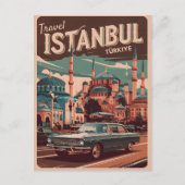 Istanbul turkiye reis herinneringen cadeaus briefkaart (Voorkant)