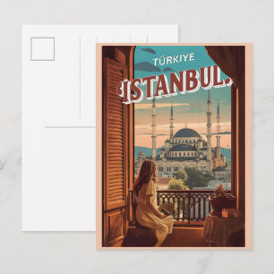 Istanbul turkiye reis souvenirs cadeaus briefkaart