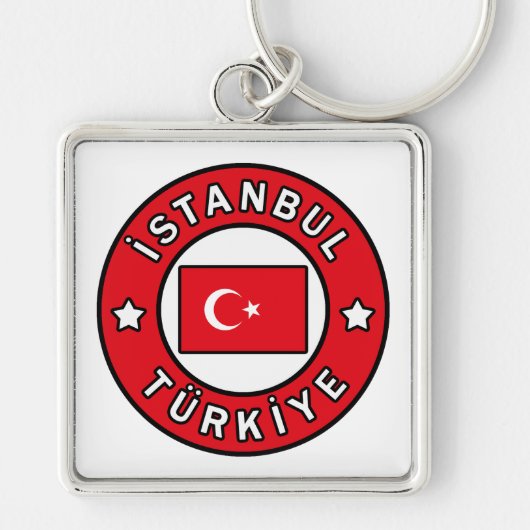 İstanbul Türkiye Sleutelhanger (Voorkant)