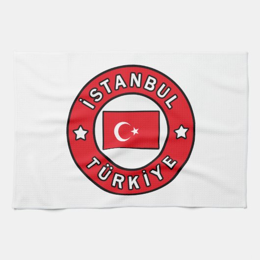 İstanbul Türkiye Theedoek (Horizontaal)