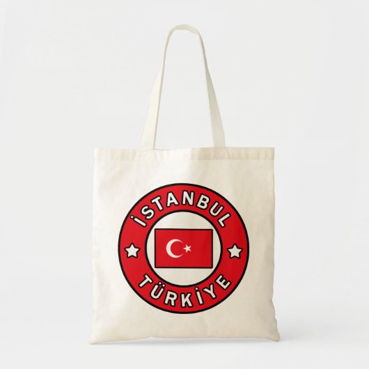 İstanbul Türkiye Tote Bag (Voorkant)