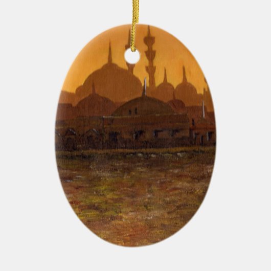 İstanbul Türkiye/Turkije Keramisch Ornament (Voorkant)