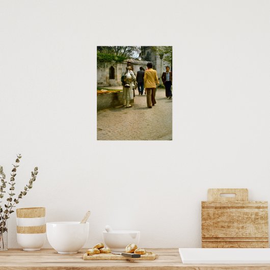  Istanbul, Turkse koffieverkoper Poster (Keuken)