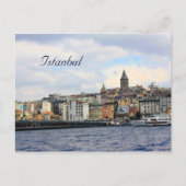 Istanbul Uitzicht Briefkaart (Voorkant)
