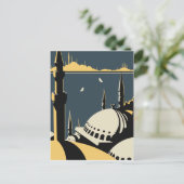 Istanbul, Uitzicht over de Bosporus- en Aya Sophia Briefkaart (Staand voorkant)