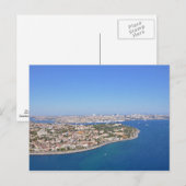 Istanbul - uitzicht vanuit de lucht briefkaart (Voorkant / Achterkant)