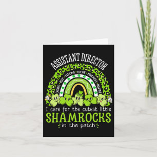 Istant Director Cute Shamrocks Regenboog St Patric Kaart