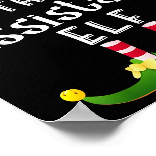 Istant Elf Group Christmas Funny Pajama Party  Poster (Hoek)