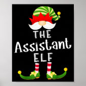 Istant Elf Group Christmas Funny Pajama Party  Poster (Voorkant)