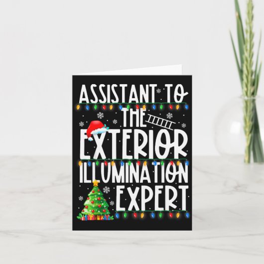 Istant To Exterior Illumination Expert Christmas L Kaart (Voorkant)