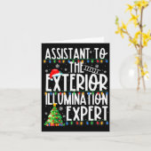 Istant To Exterior Illumination Expert Christmas L Kaart (Gele Bloem)
