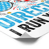 Istant-Vuurwerkregisseur Funny 4th Of July Mannen  Poster (Hoek)