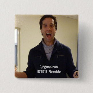 ISTE11-toets Vierkante Button 5,1 Cm