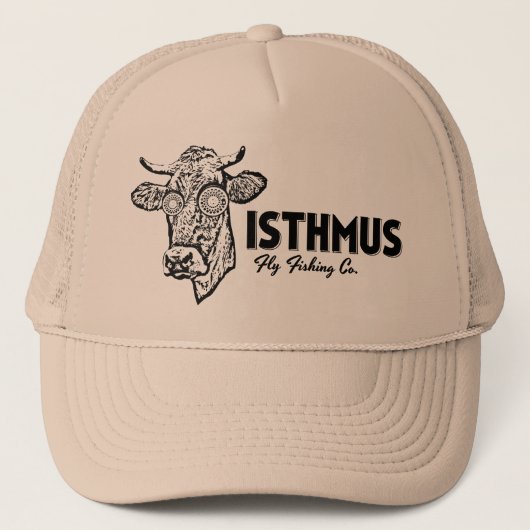 Isthmus Fly Fishing Trucker Hat Pet (Voorkant)