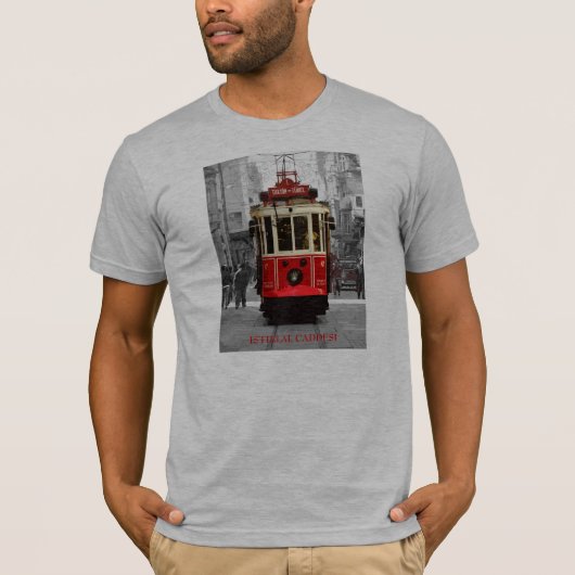 Istiklal Caddesi, Istanbul, Turkije T-shirt (Voorkant)