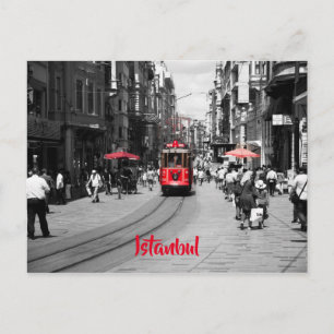 Istiklal Street, Istanbul Briefkaart
