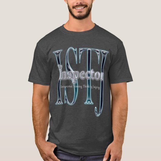 ISTJ de Inspecteur T-shirt (Voorkant)
