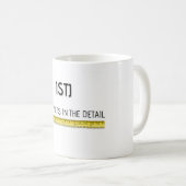 ISTJ "Het venijn zit in de details" Mok (Voorkant rechts)