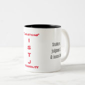 ISTJ Persoonlijke Mok (Voorkant rechts)