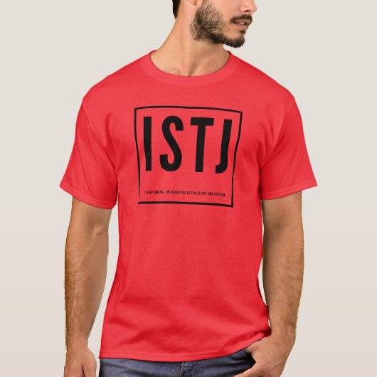 ISTJ T-SHIRT (Voorkant)