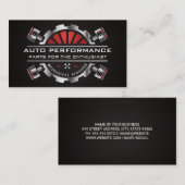 istons-versneller | Metaal Visitekaartje (Voorkant / Achterkant)